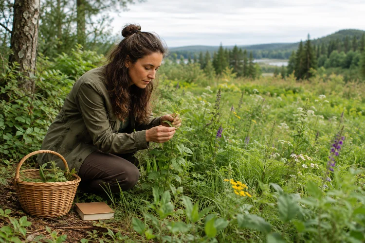 How to Learn Sustainable Foraging for Common Wild Herbs