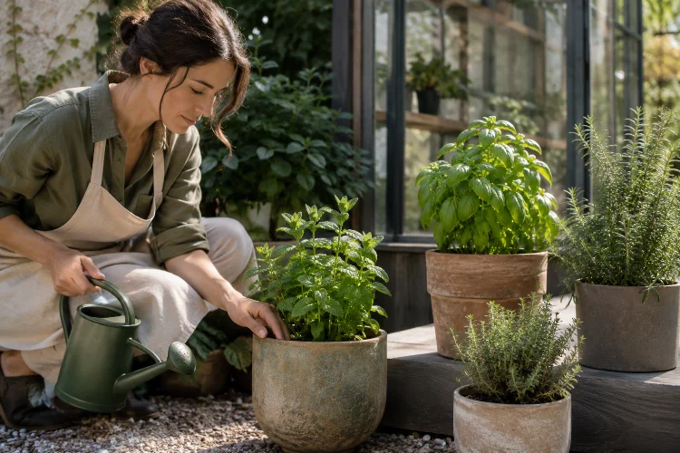 How Sunlight and Water Needs Differ Across Common Herbs